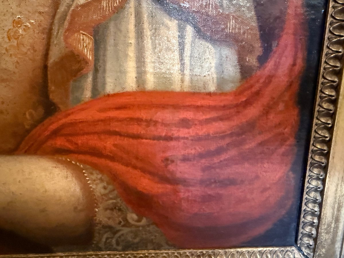 Portrait Of A Lady Of Quality French School After François De Troy Circa 1700-photo-4