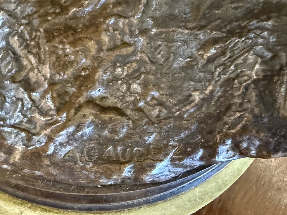 Important 19th-century Bronze Sculpture Of Actaeon By Adrien Etienne Gaudez -photo-8