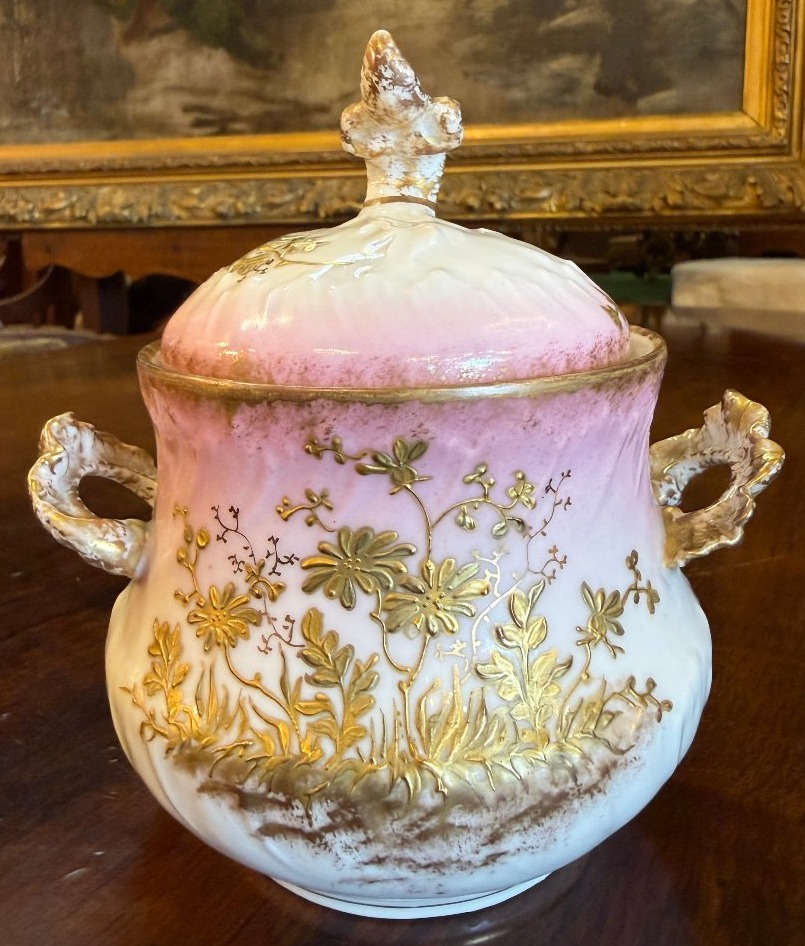 Haviland Limoges "tête-à-tête" Coffee Set, Fine Porcelain, Late 19th Century, Circa 1880-photo-1