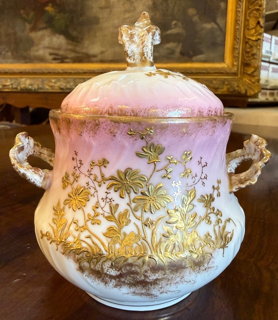 Haviland Limoges "tête-à-tête" Coffee Set, Fine Porcelain, Late 19th Century, Circa 1880-photo-2