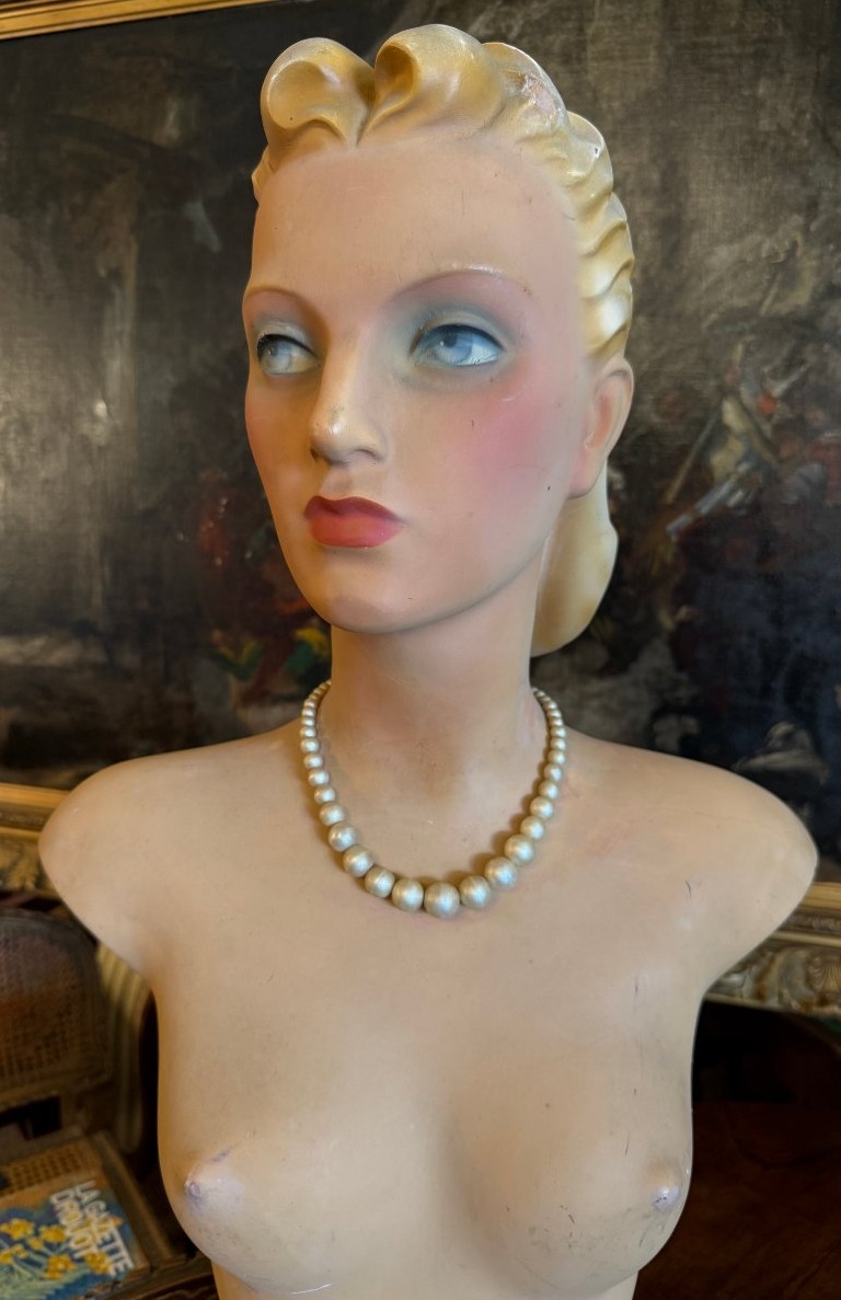 Siegel buste femme  mannequin de vitrine vers 1940-photo-2