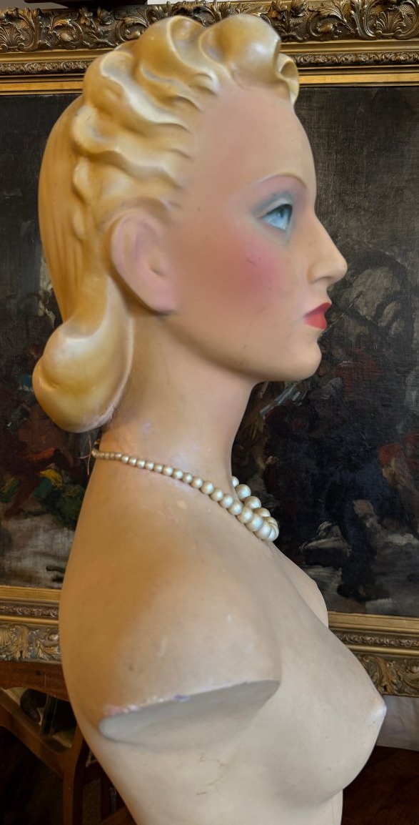 Siegel buste femme  mannequin de vitrine vers 1940-photo-6