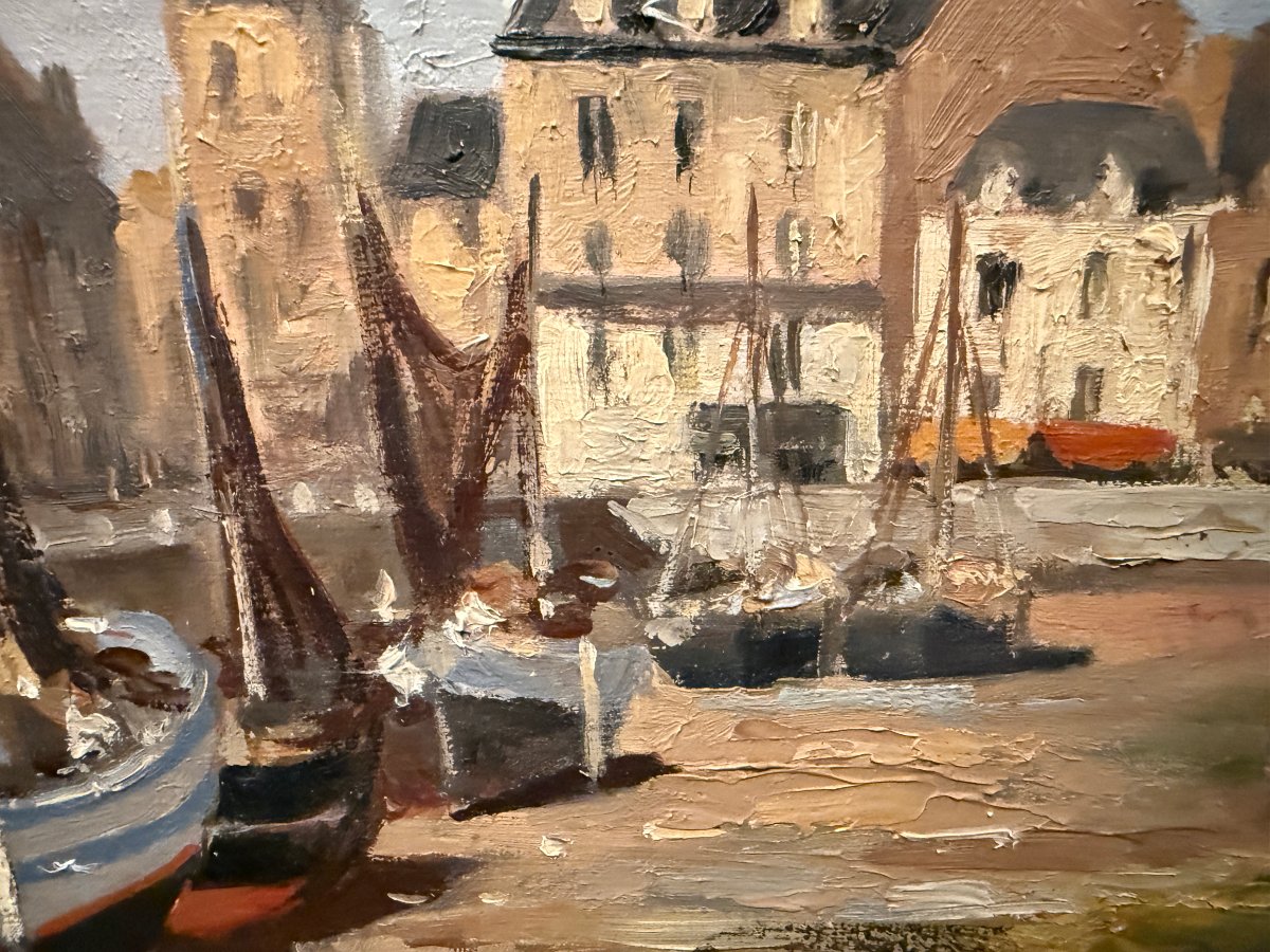 Seascape: The Port Of Le Croisic At Low Tide By Ermondo Bellantonio-photo-3