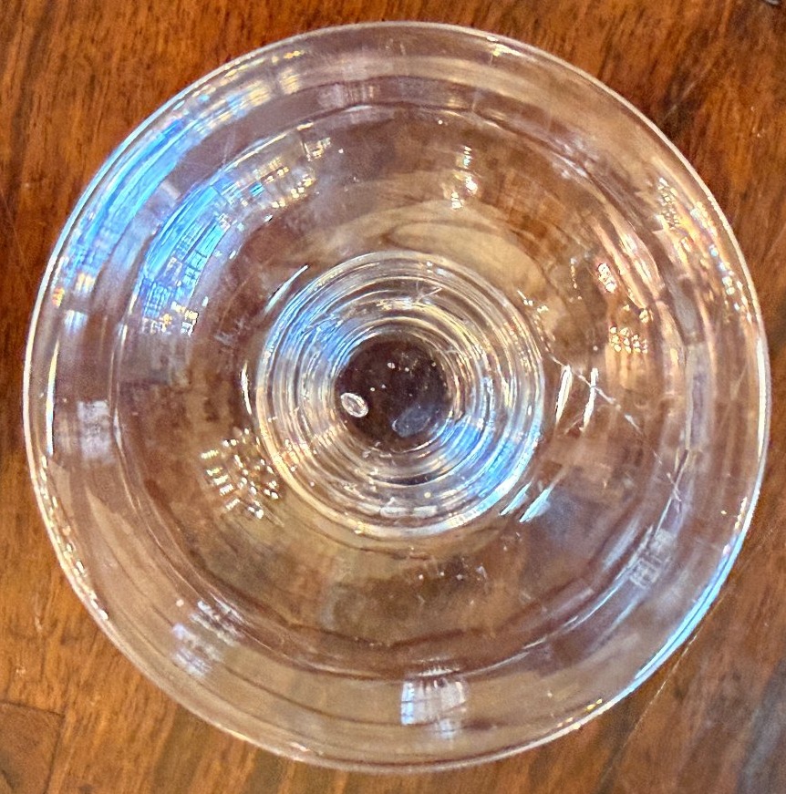 Baccarat neuf coupes à champagne en cristal fin XIXème-photo-7