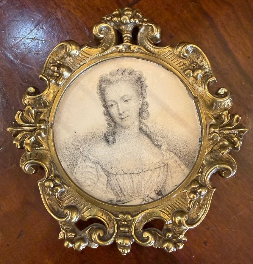 Eight Bronze Photo Medallion Frames For Hanging, From The Napoleon III Era, 19th Century-photo-3