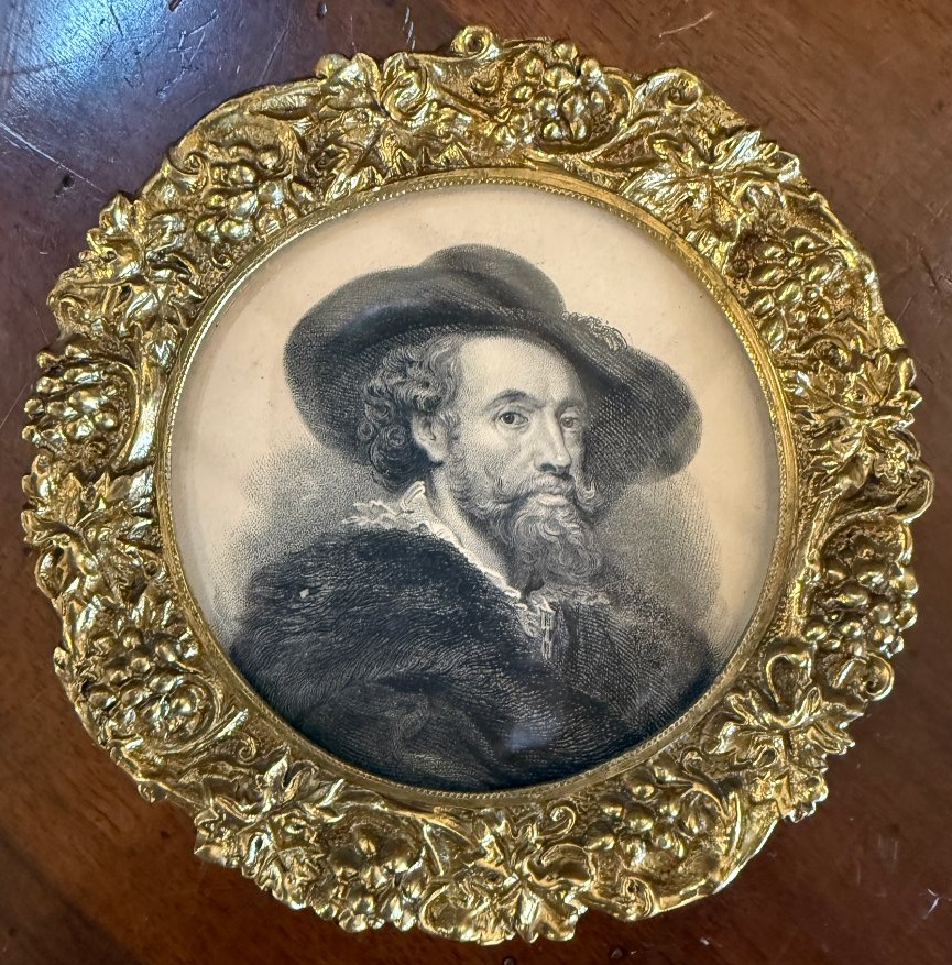 Eight Bronze Photo Medallion Frames For Hanging, From The Napoleon III Era, 19th Century-photo-1