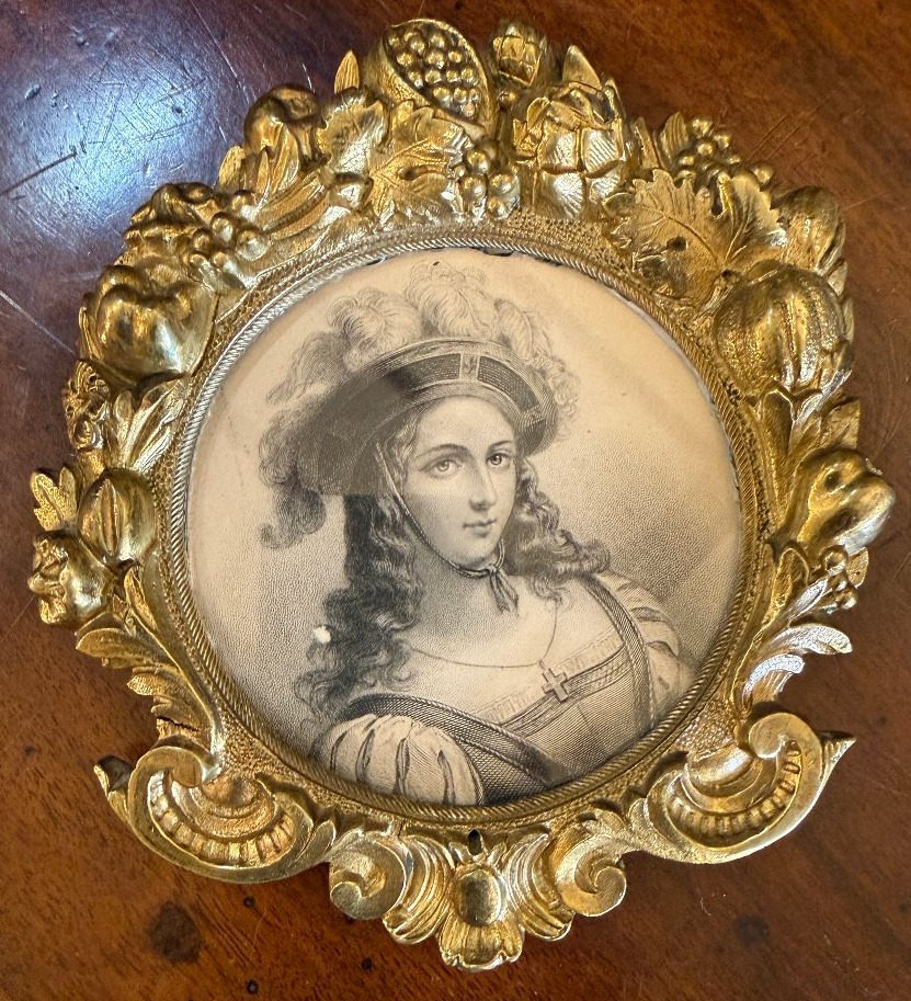Eight Bronze Photo Medallion Frames For Hanging, From The Napoleon III Era, 19th Century-photo-2