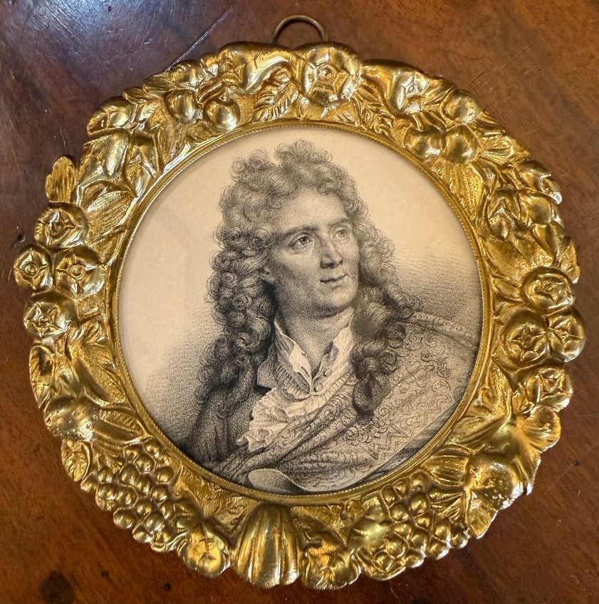 Eight Bronze Photo Medallion Frames For Hanging, From The Napoleon III Era, 19th Century-photo-3