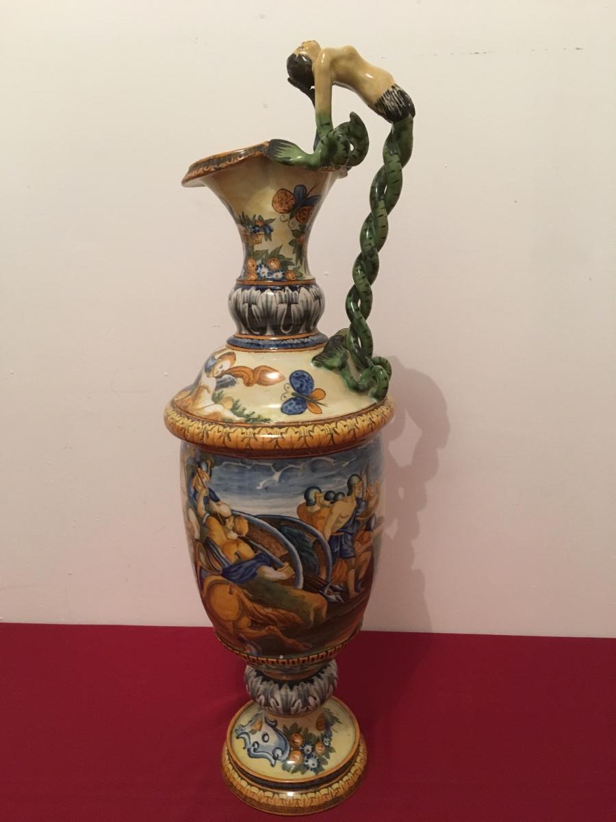 Vase Majolique Italienne