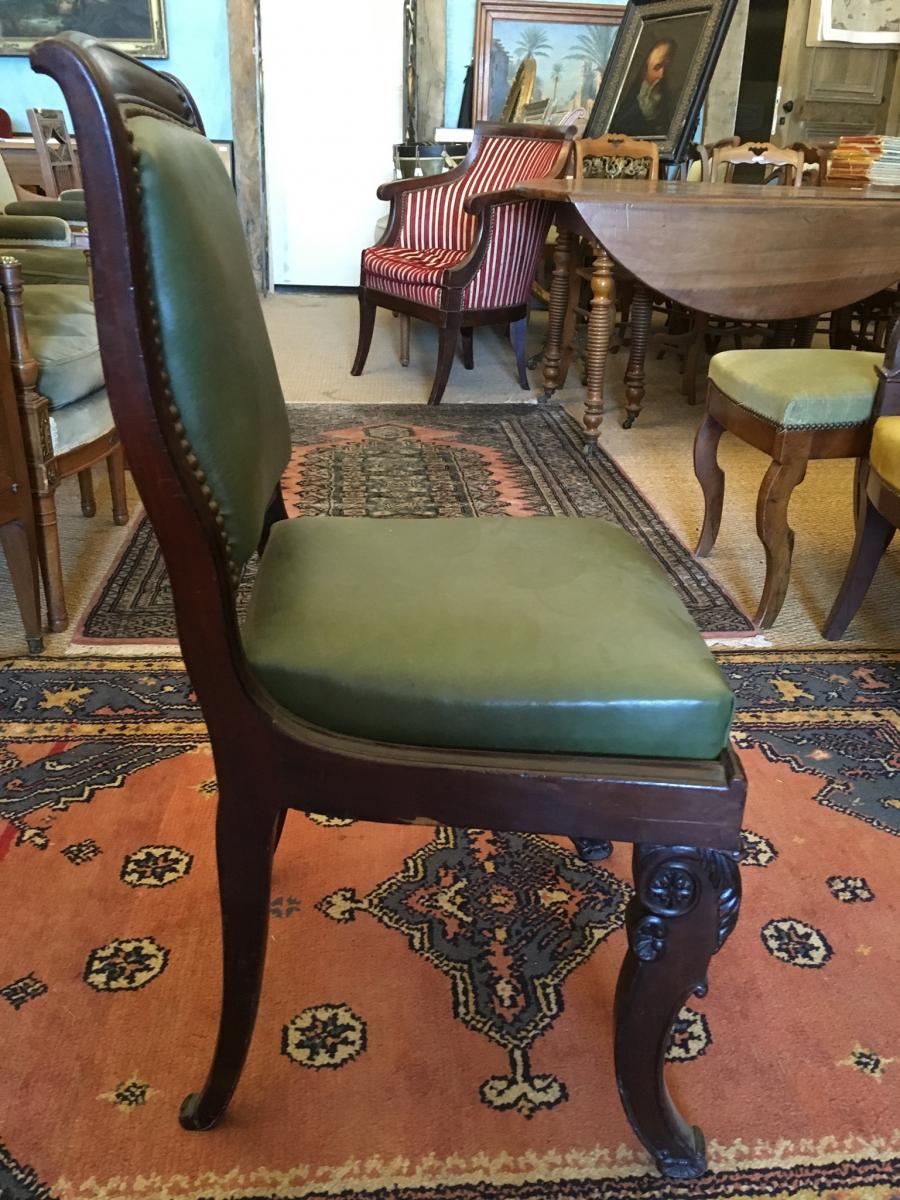 4 Restoration Period Chairs-photo-3