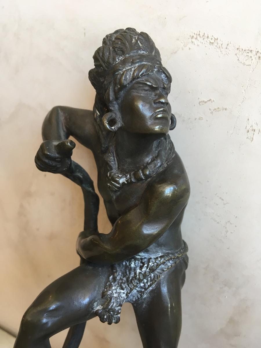 Bronze Ancien Indien XIXème-photo-5