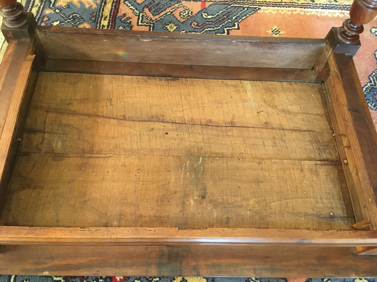 Table Epoque Louis XIV En Gaïac , Acajou Et Bois Exotique .XVIIème-photo-5