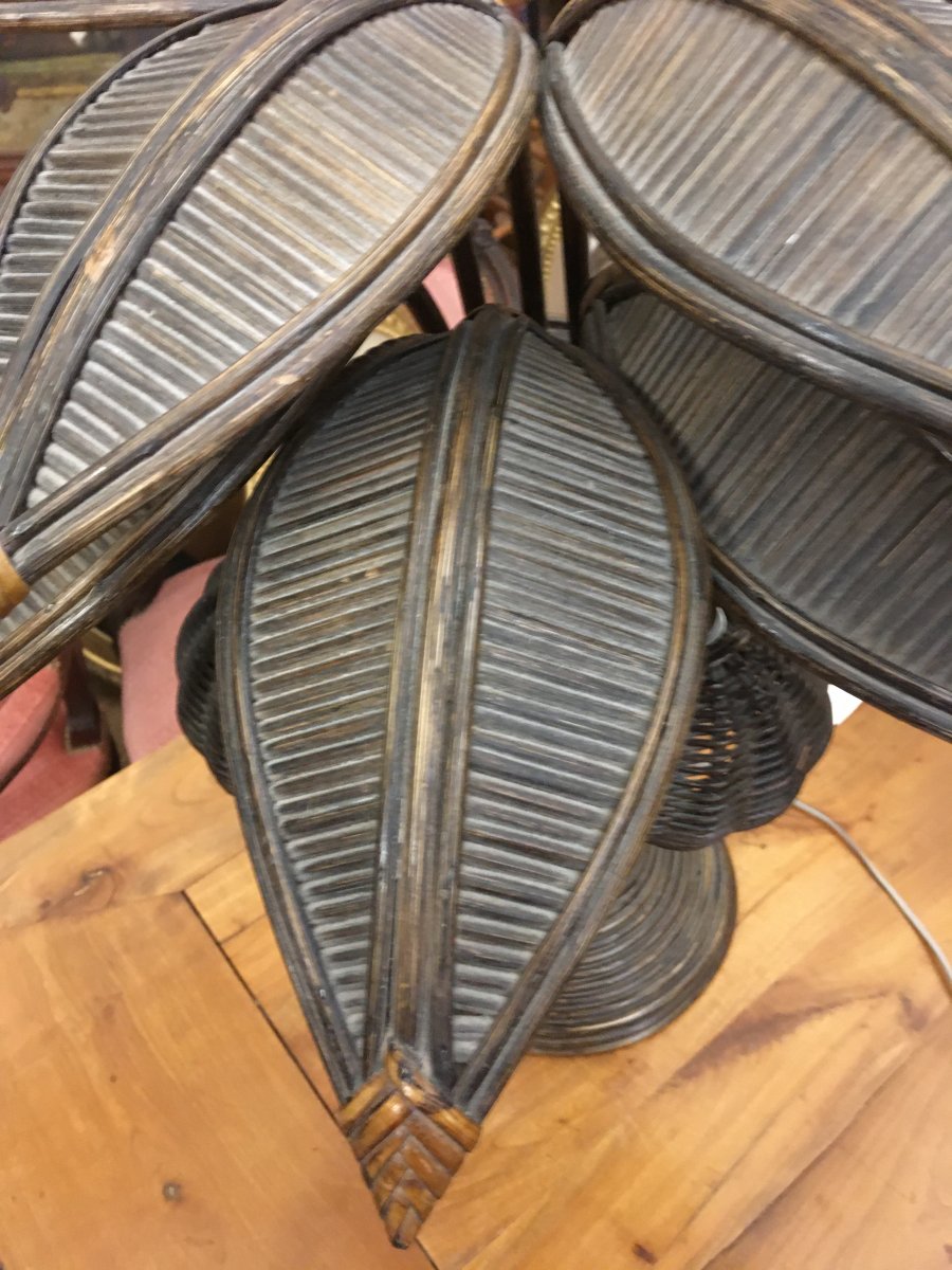 Lampe Palmier Par Lopez Torrès 1970-photo-6