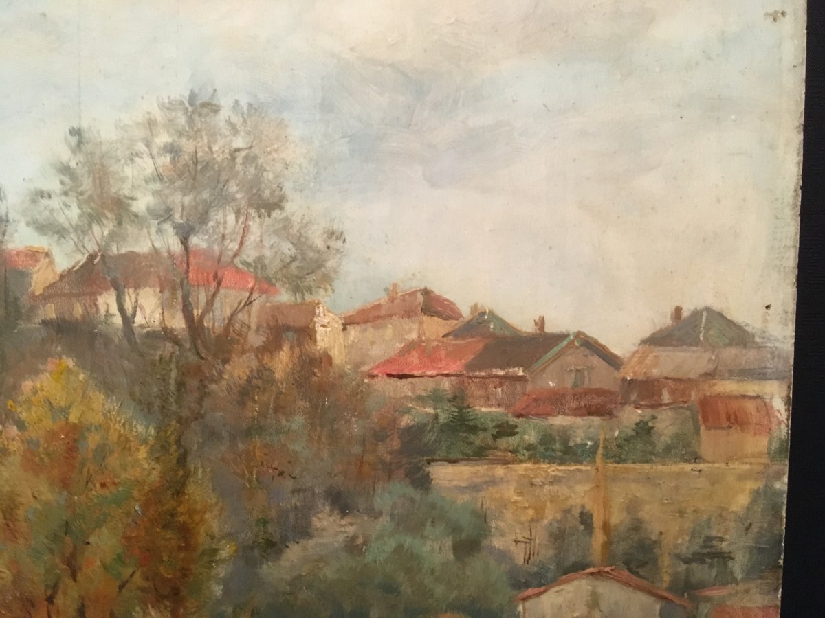 Dordogne Landscape Painting By A Gross-photo-3