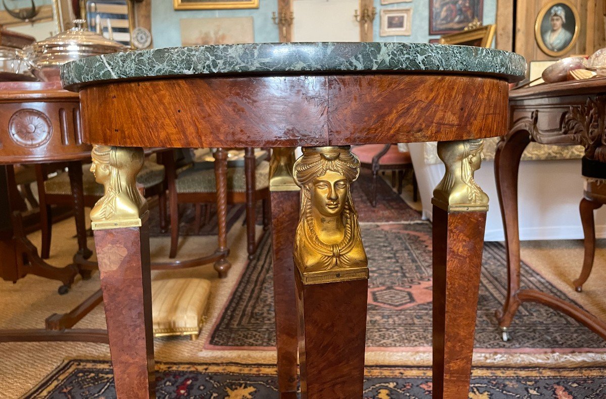 Empire Style Pedestal Return From Egypt Napoleon III Nineteenth-photo-2