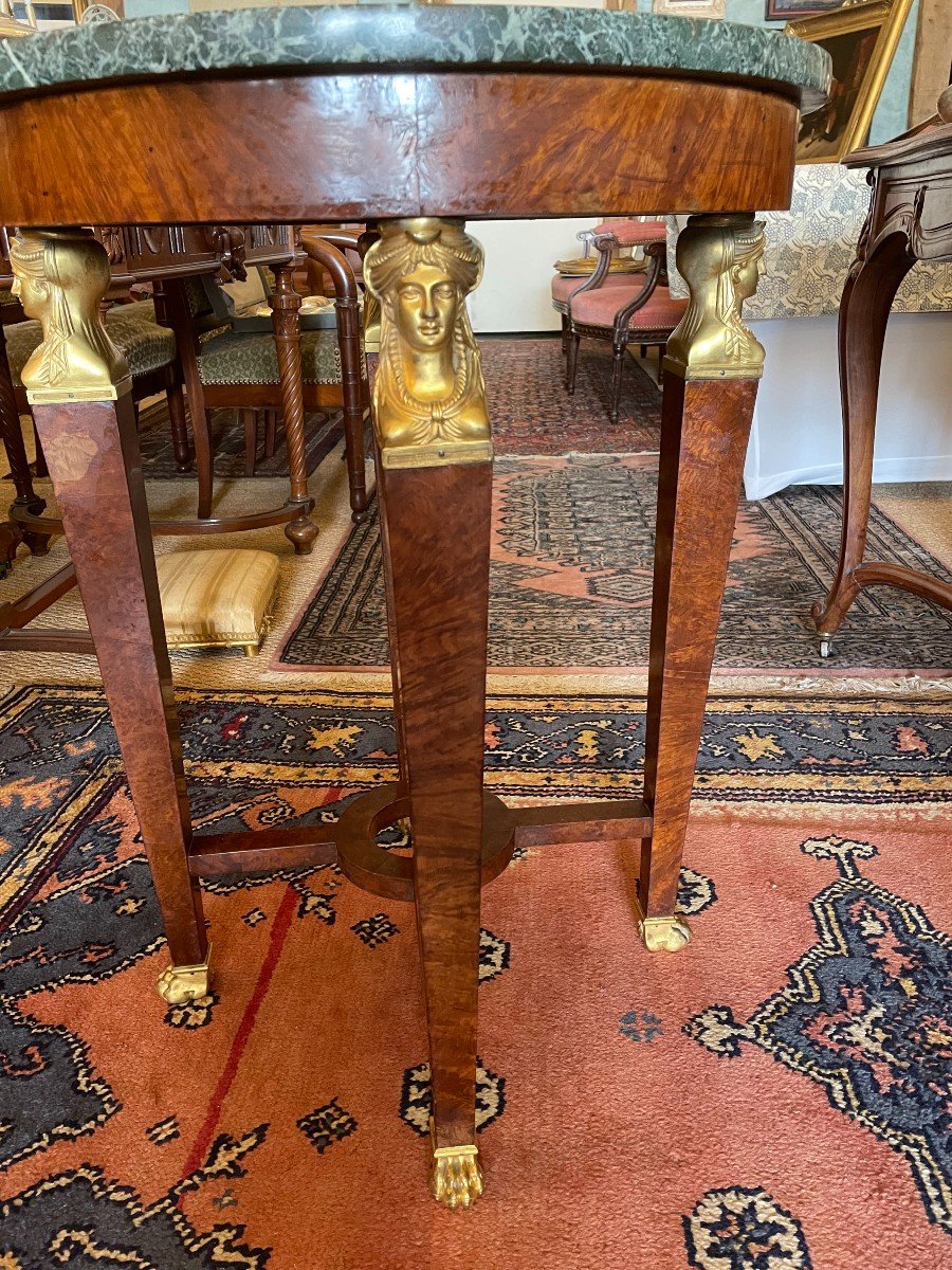 Empire Style Pedestal Return From Egypt Napoleon III Nineteenth-photo-3