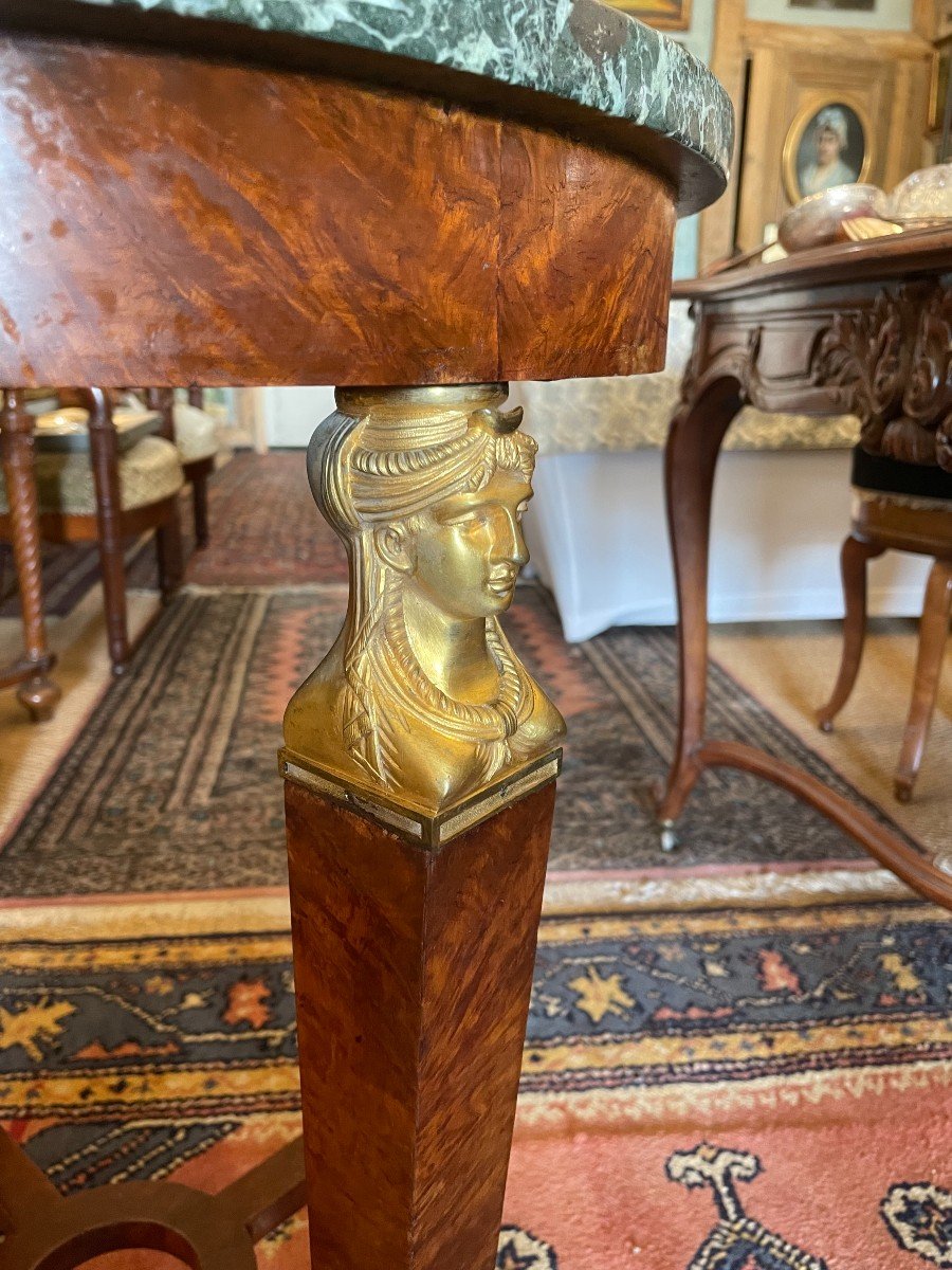 Empire Style Pedestal Return From Egypt Napoleon III Nineteenth-photo-1