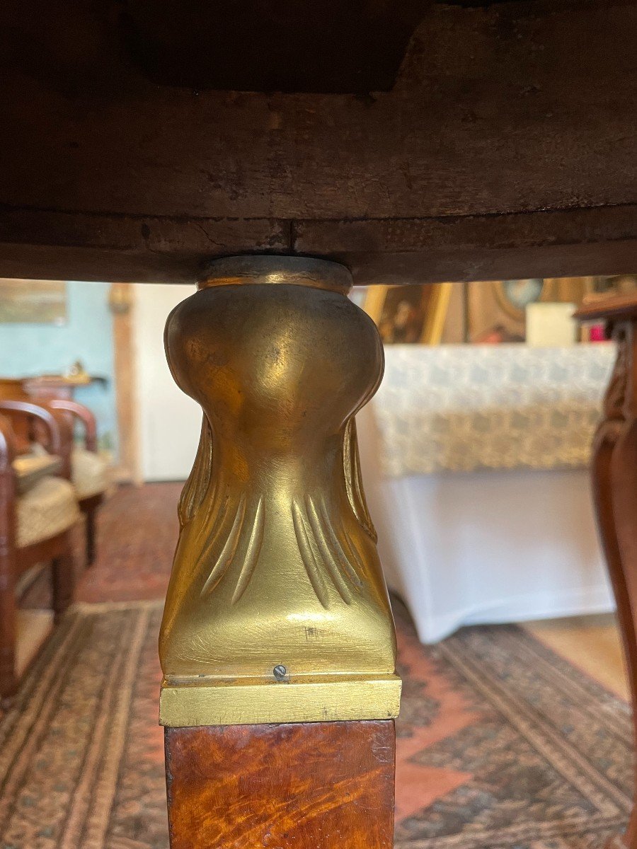 Empire Style Pedestal Return From Egypt Napoleon III Nineteenth-photo-6