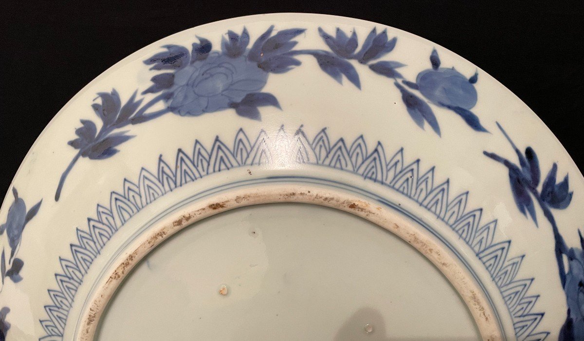 Japan Dish With Fô Dogs Imari Decor 40.5 Cm Meiji Period Late Nineteenth Century-photo-7