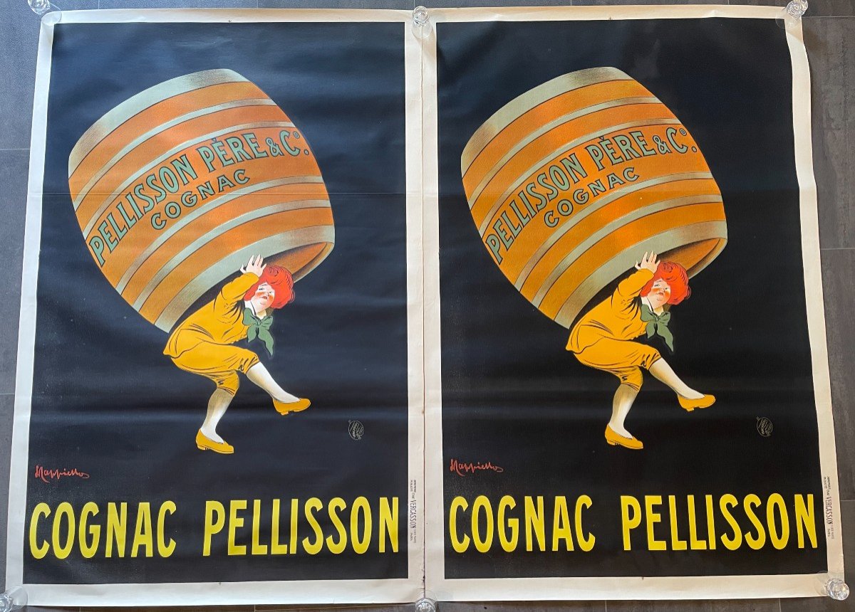 Affiche Cappiello Cognac Pellisson Père 1907-photo-2