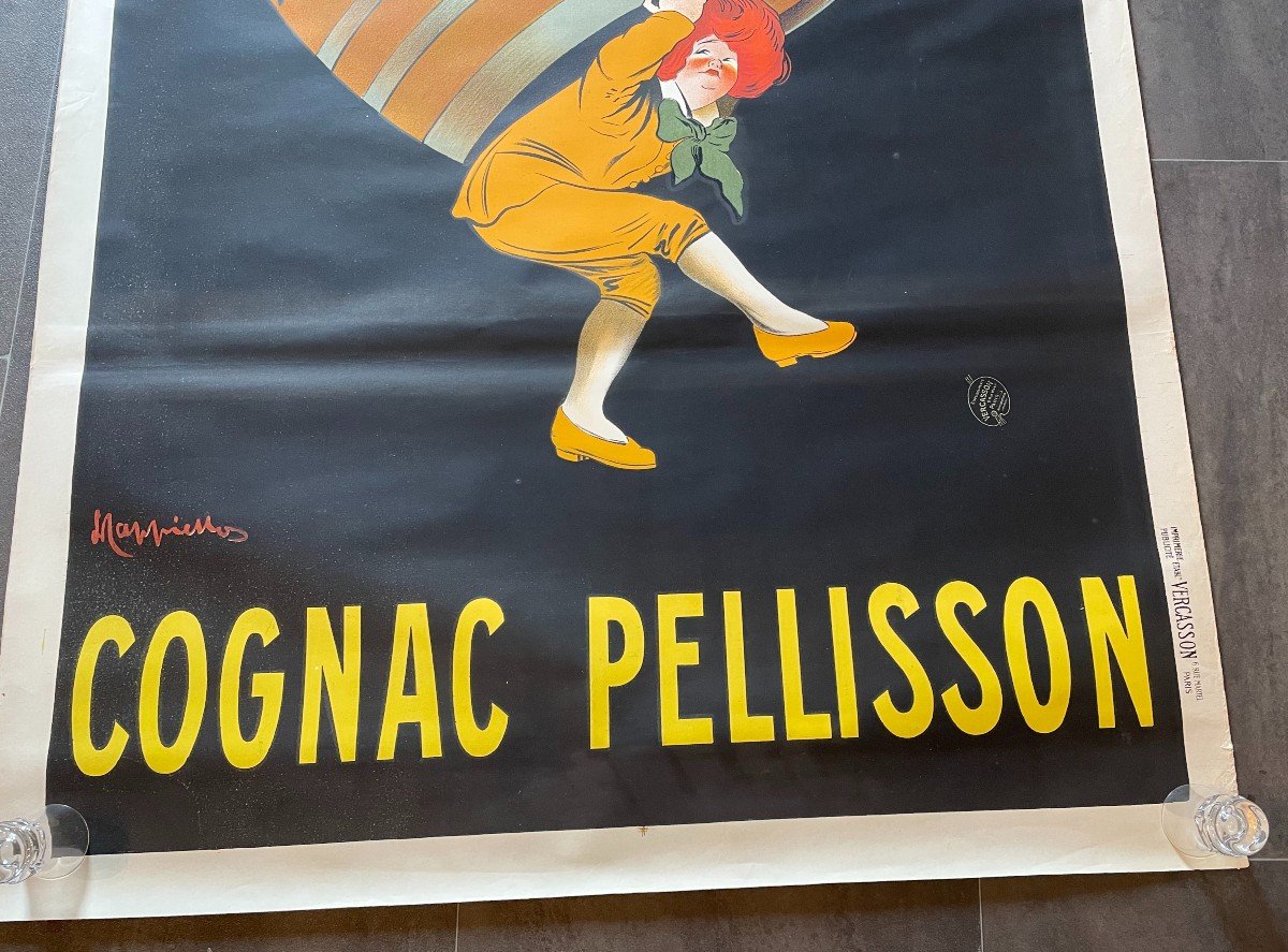 Affiche Cappiello Cognac Pellisson Père 1907-photo-2