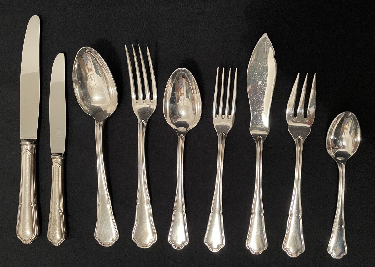 Ercuis Cutlery Set  117 Pieces Model Victoria-photo-2
