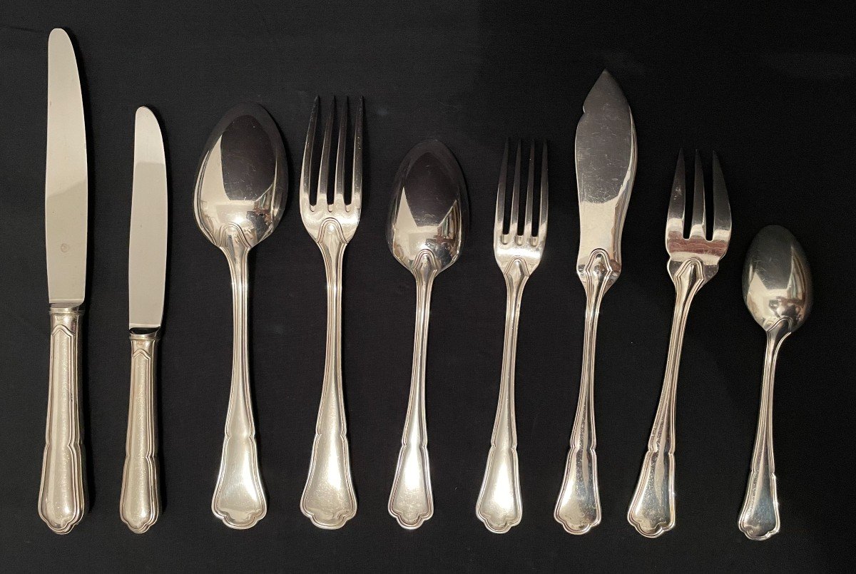 Ercuis Cutlery Set  117 Pieces Model Victoria-photo-3