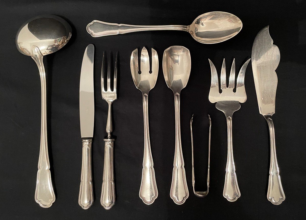 Ercuis Cutlery Set  117 Pieces Model Victoria-photo-4