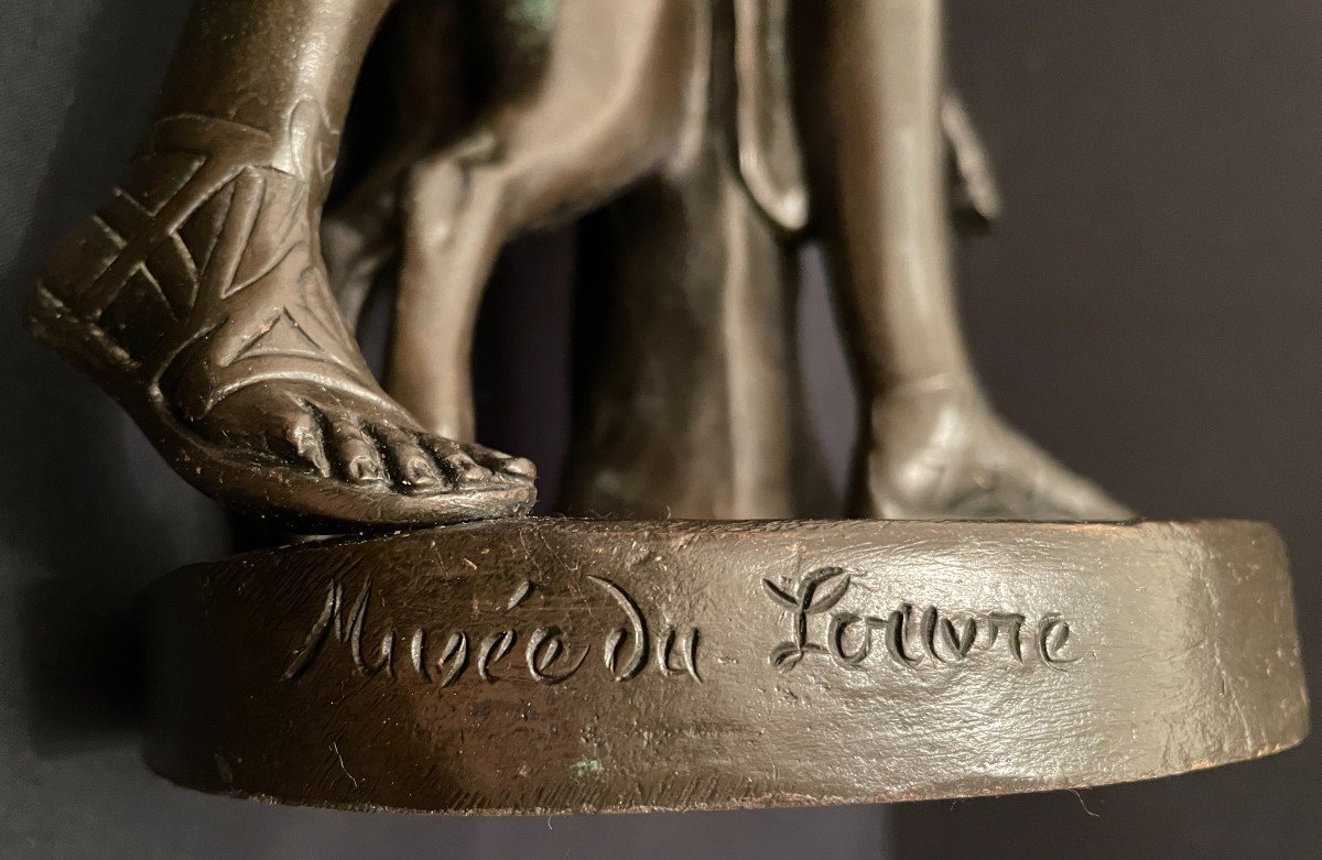 Bronze Diane De Versailles Cast XIXth Louvre Museum-photo-7