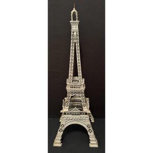 Large Bronze Eiffel Tower Late 19th Century 60 Cm