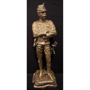 Bronze Militaire Quand Vous Voudrez Par Charles ANFRIE 1886