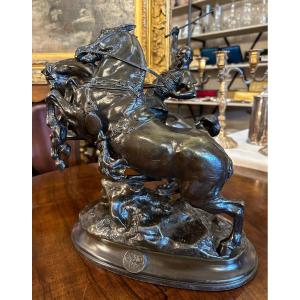Bronze Statue The Roman Charioteer By Emmanuel Frémiet 19th Century