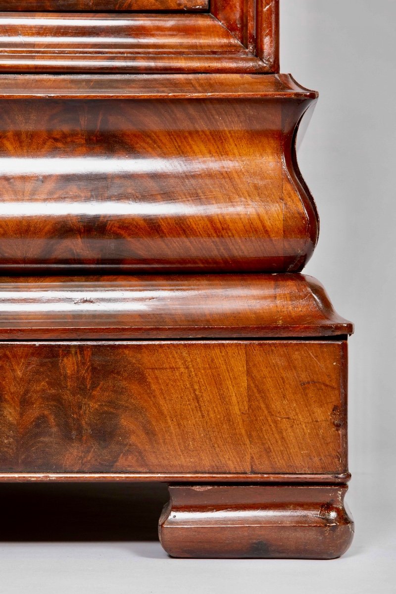 Louis Philippe Mahogany Chest Of Drawers-photo-8