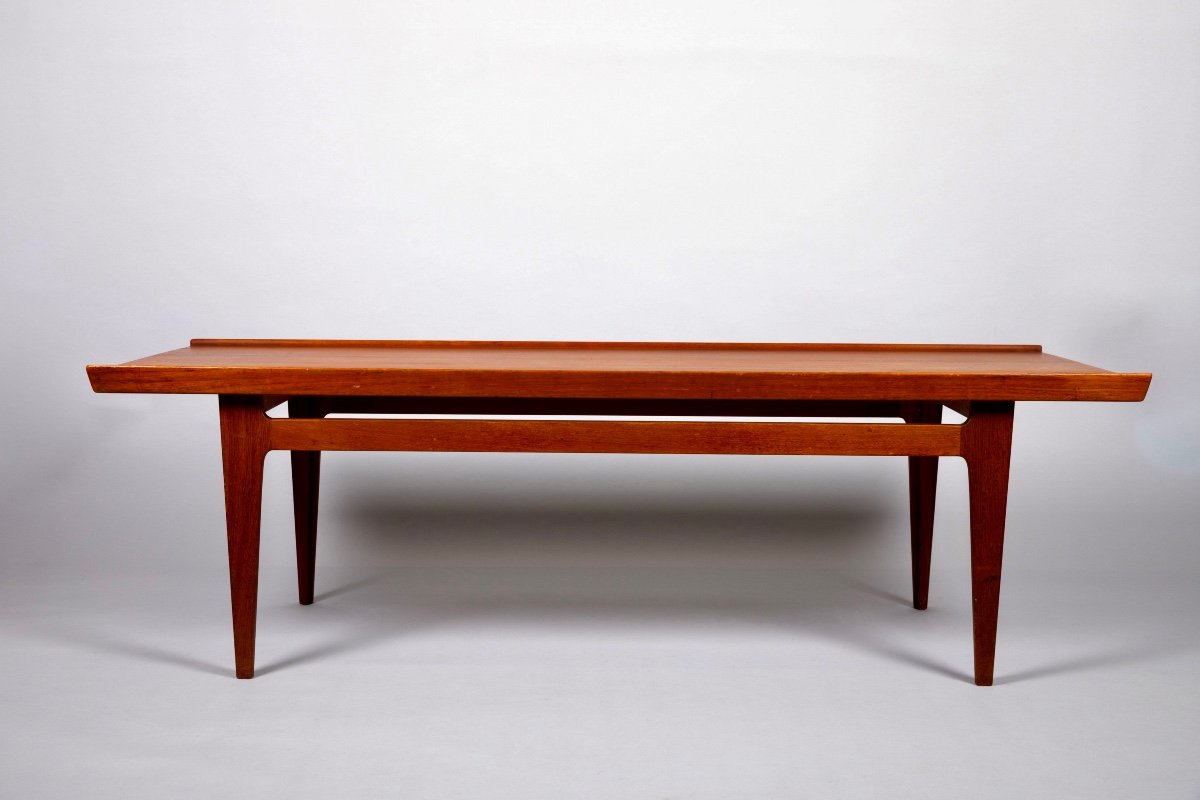 Grete Jalk. Table basse scandinave en teck -photo-4