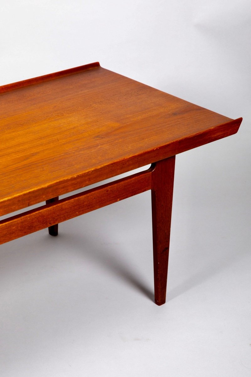 Grete Jalk. Table basse scandinave en teck -photo-5