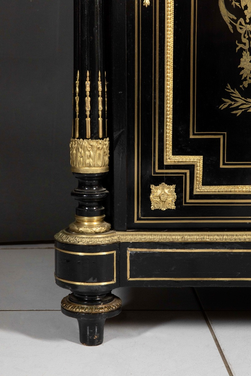 Napoleon III Period 2-door Sideboard  -photo-2