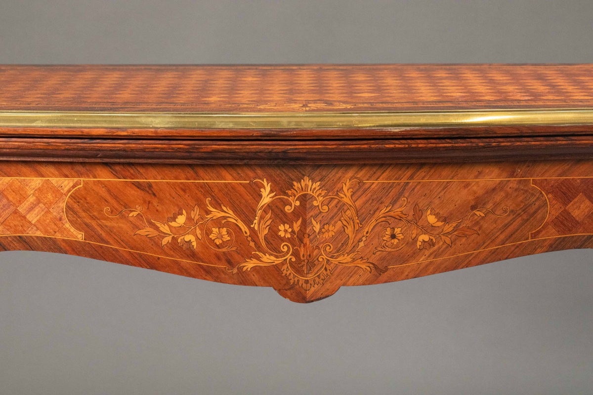 Louis XV Style Games Table-photo-2