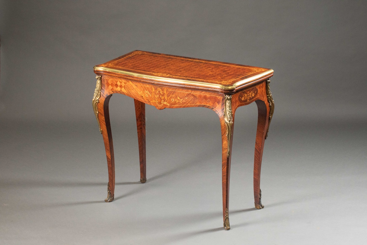 Louis XV Style Games Table
