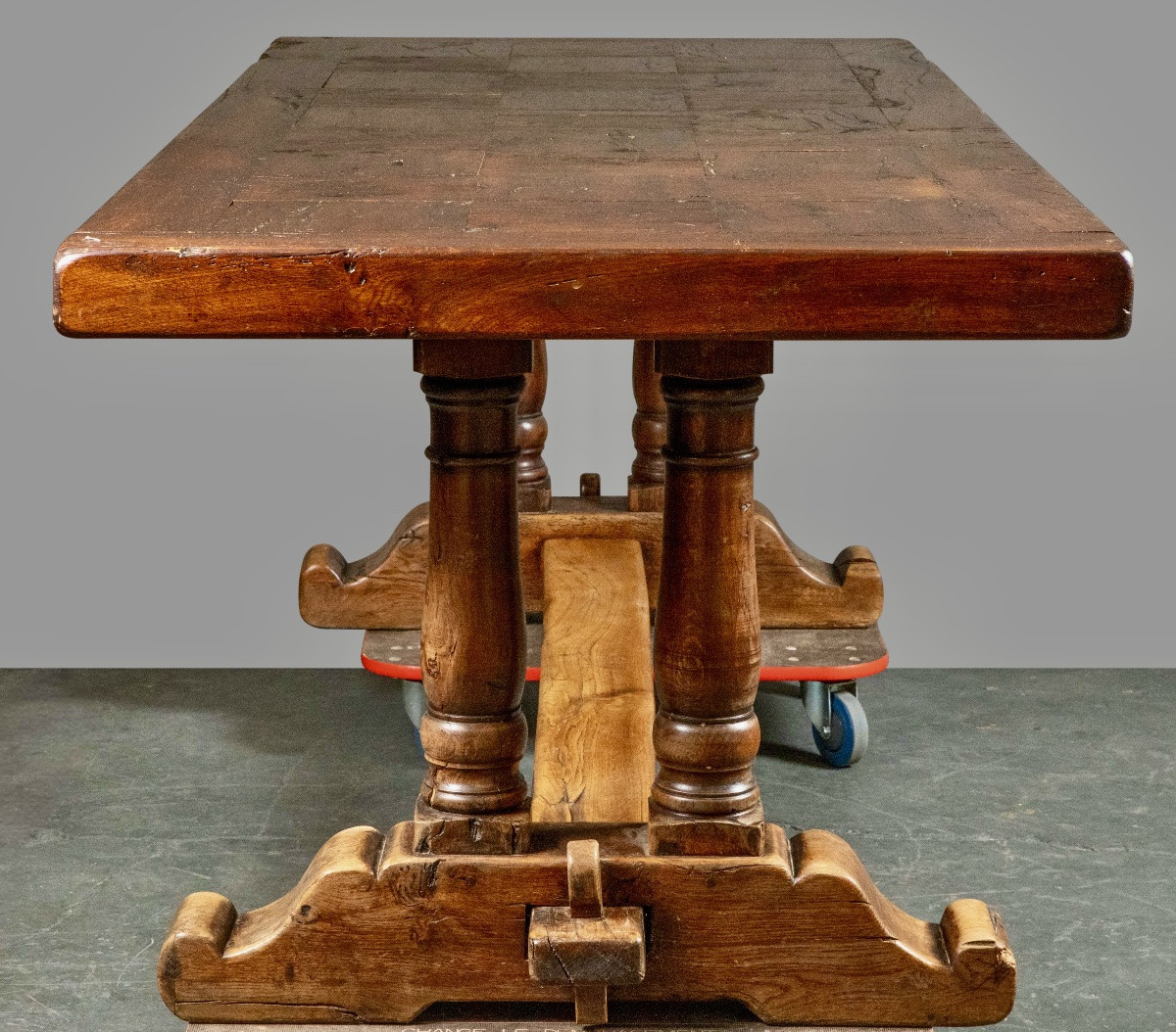 Table de monastère en chêne – Fin XIXᵉ / début XXᵉ-photo-3