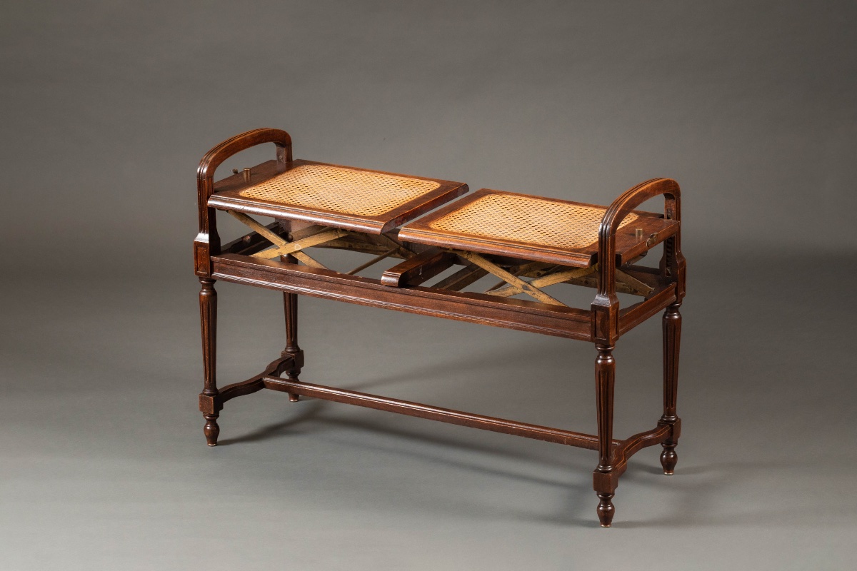 Art Deco Adjustable Double Bench Seat-photo-7