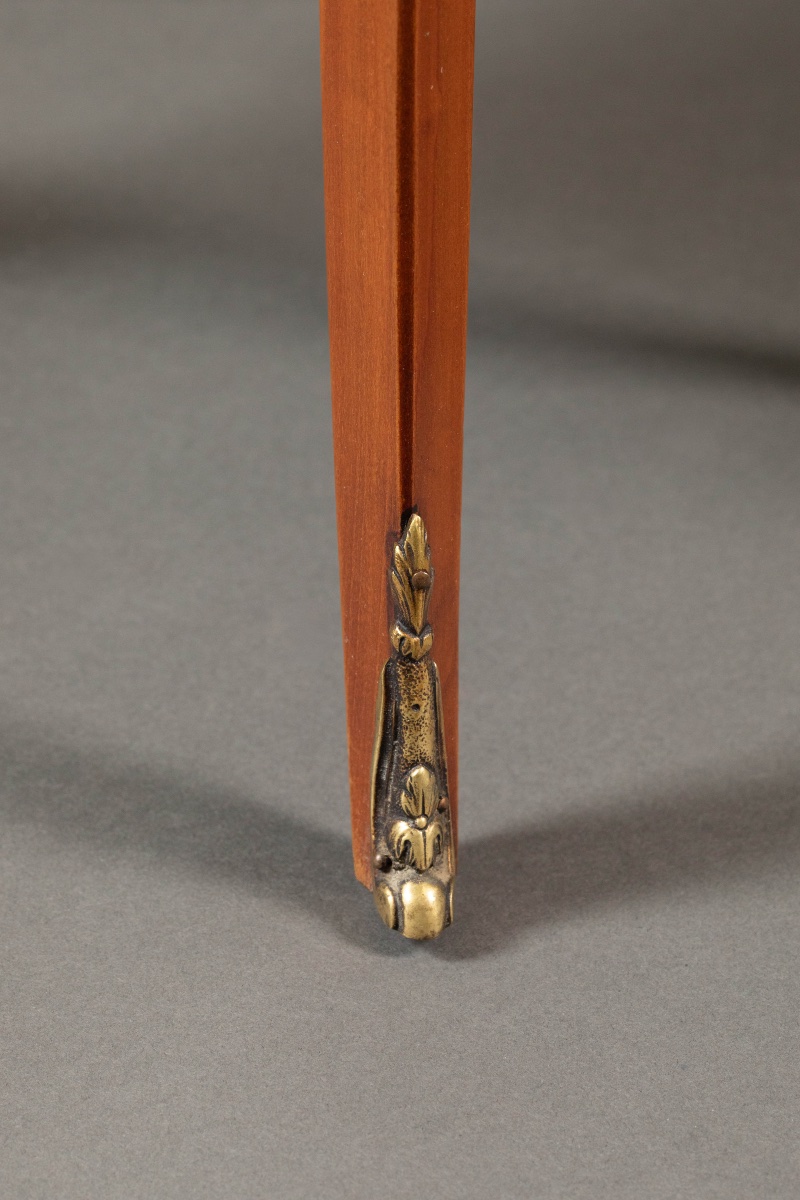 Pair Of Louis XV Style Side Tables - 20th Century-photo-3