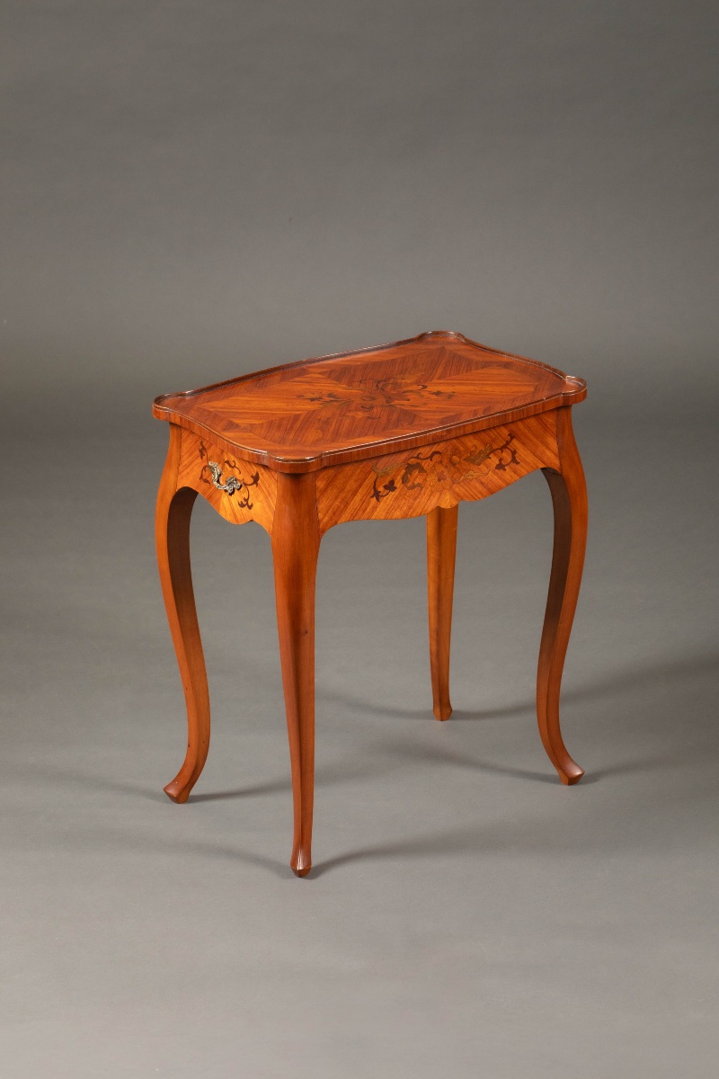 Pair Of Louis XV Salon Tables-photo-3