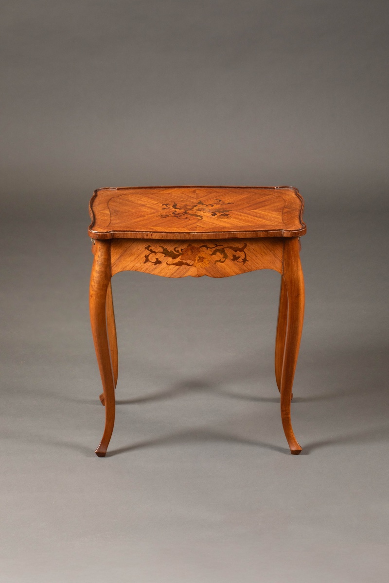 Pair Of Louis XV Salon Tables-photo-5