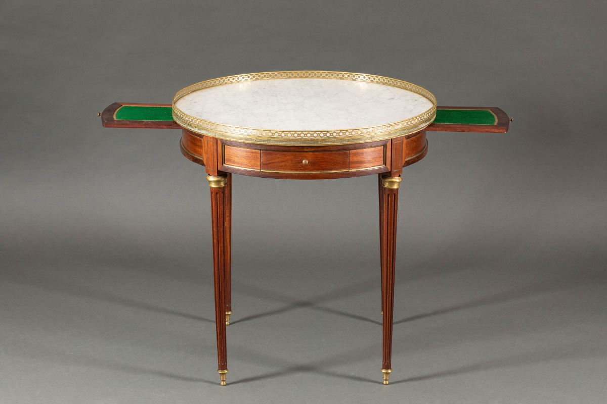 Louis XVI-style Hot-water Bottle Table – 19th Century-photo-2