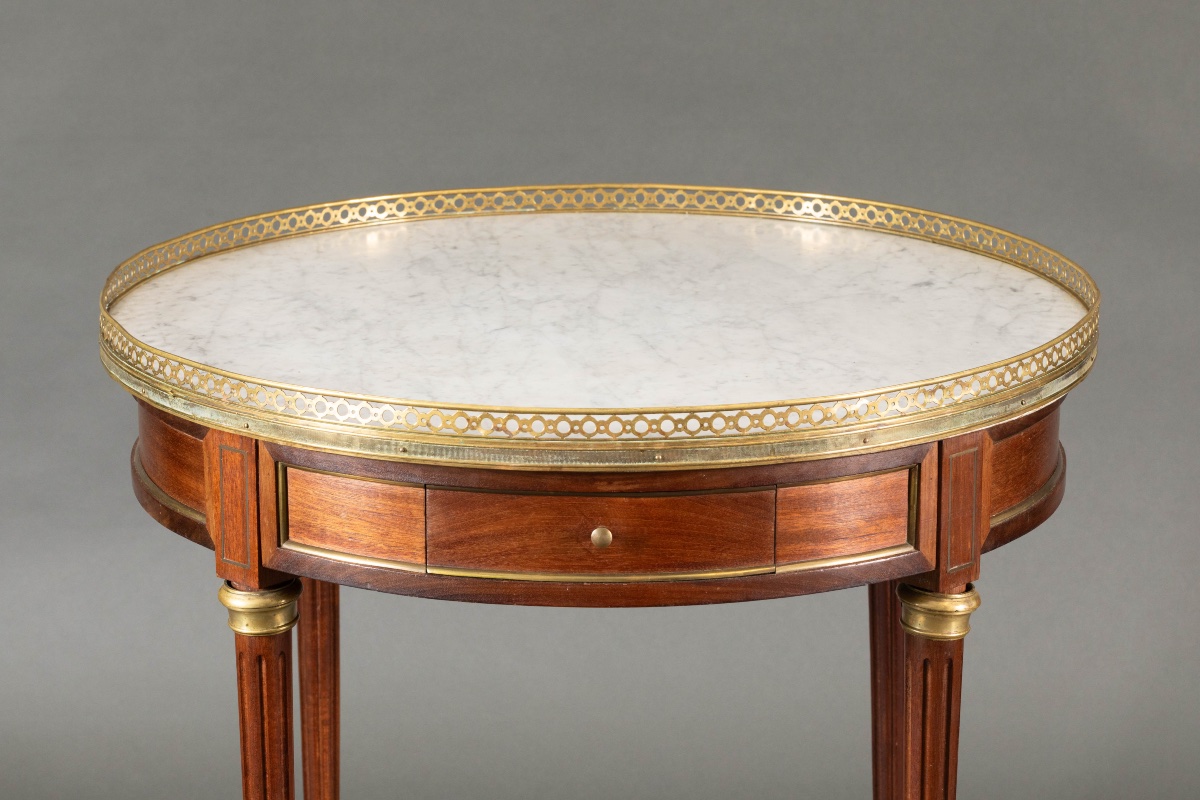 Louis XVI-style Hot-water Bottle Table – 19th Century-photo-4