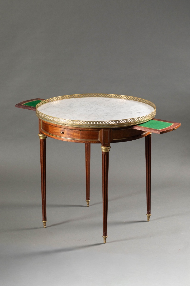 Louis XVI-style Hot-water Bottle Table – 19th Century-photo-2