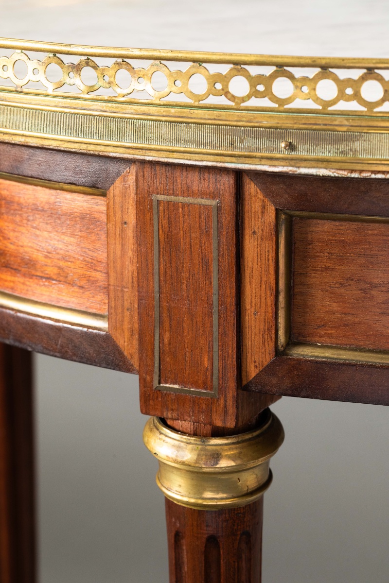 Louis XVI-style Hot-water Bottle Table – 19th Century-photo-5