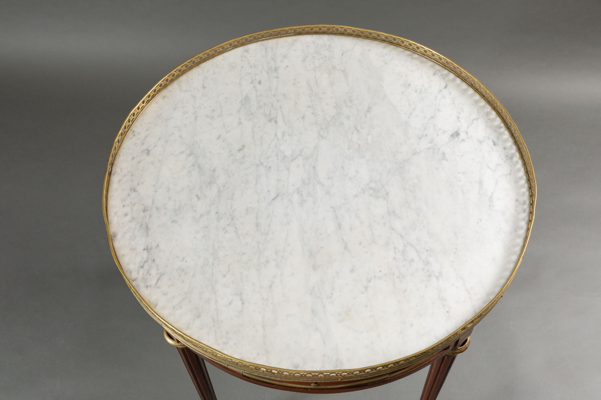Louis XVI-style Hot-water Bottle Table – 19th Century-photo-6