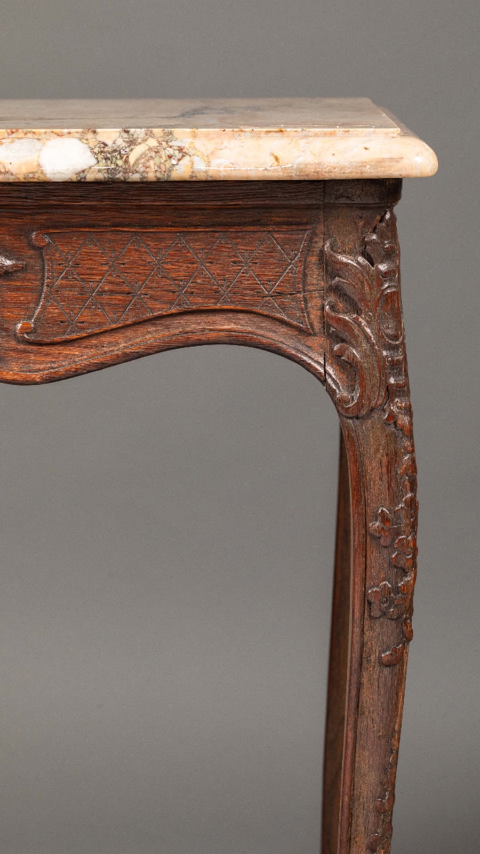 Table de salon de style Louis XV, époque Napoléon III, XIXe siècle,-photo-5