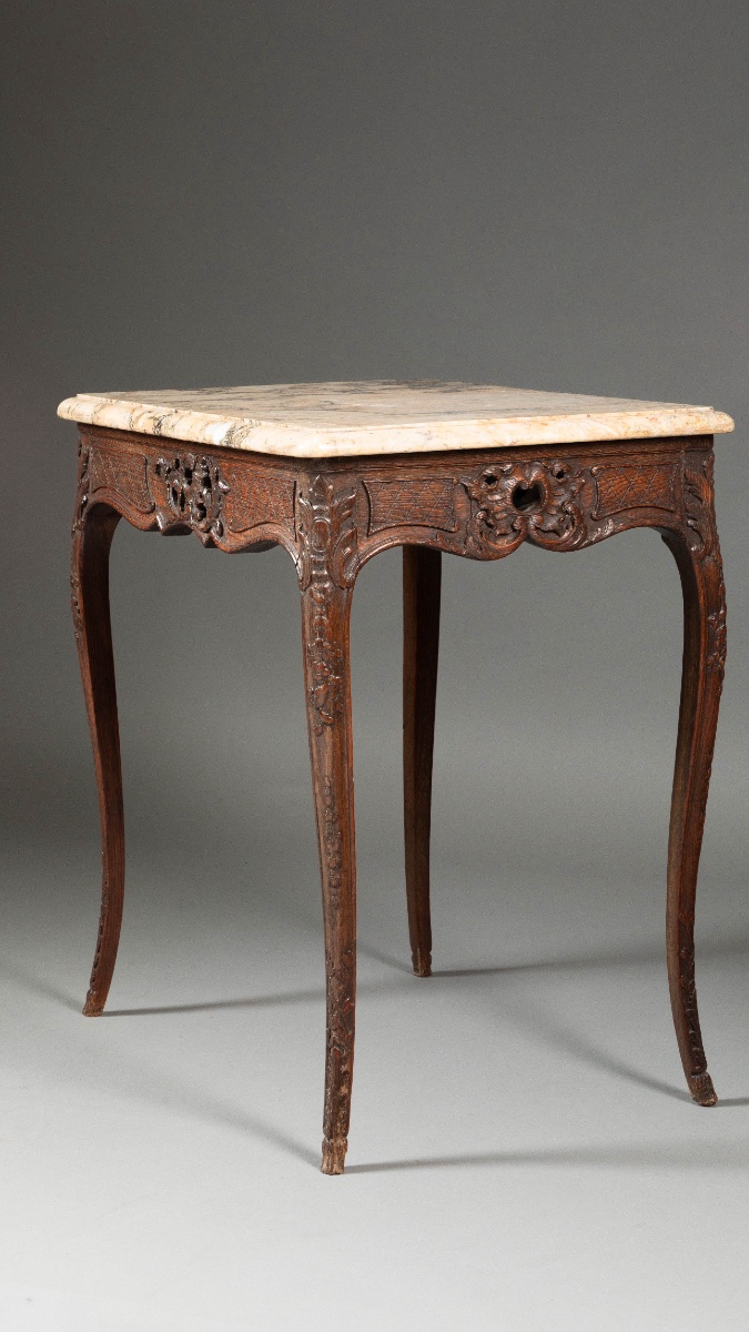 Table de salon de style Louis XV, époque Napoléon III, XIXe siècle,